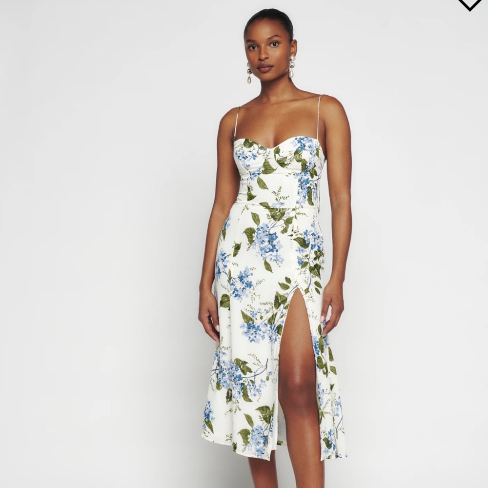 Reformation Juliette Dress Riviera